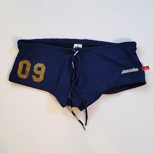 AUSSIEBUM Men's Swim Trunks Suit Retro Classic Beach Resort Vacation Pool